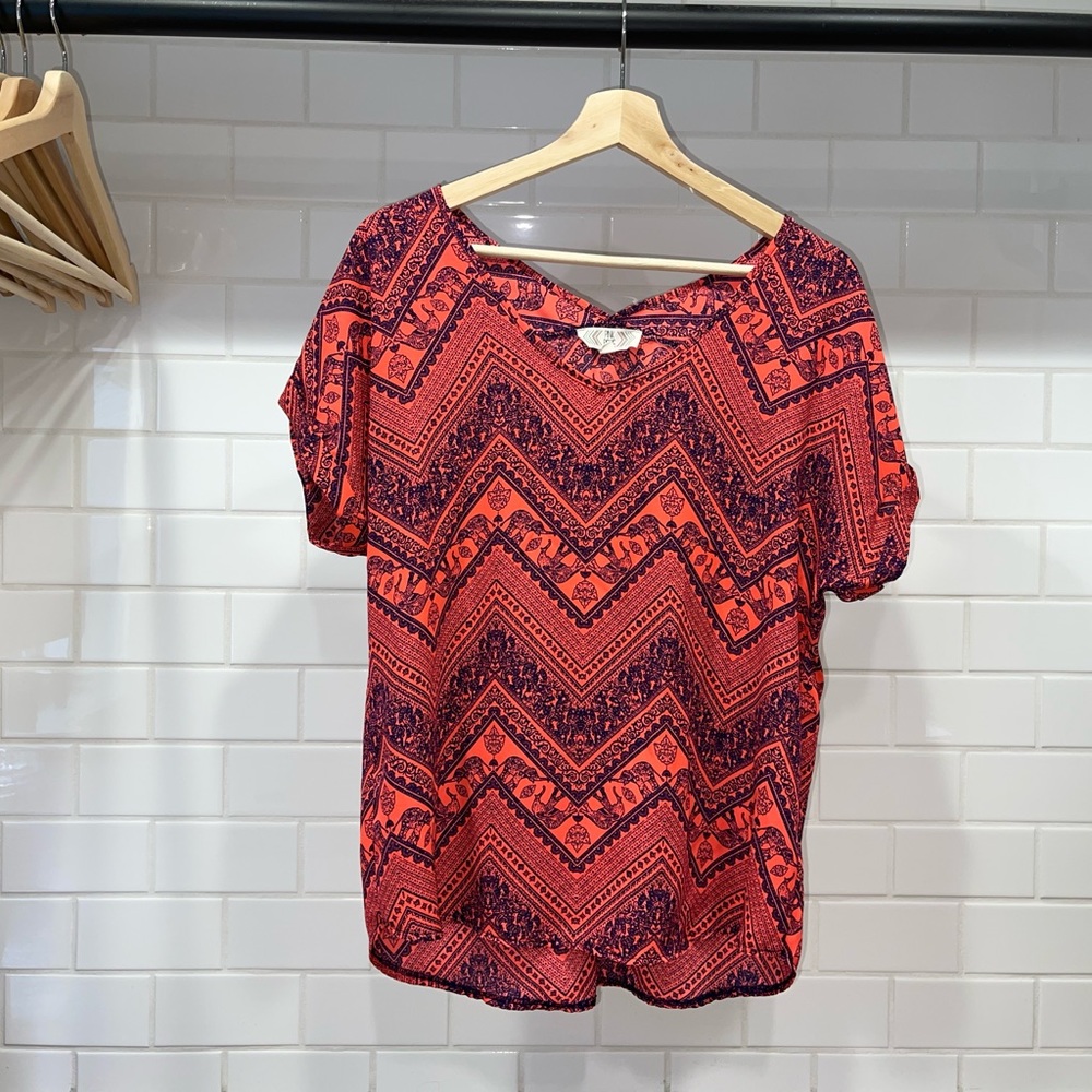 Pink Rose Blouse